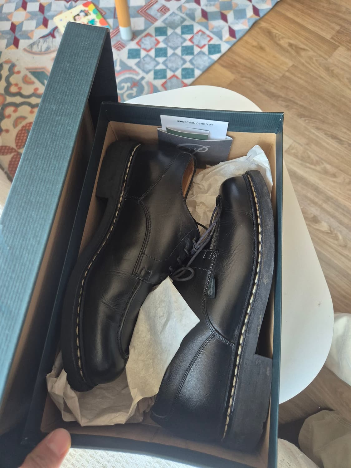 파라부트 샴보드 UK7.5 블랙 상품이미지9