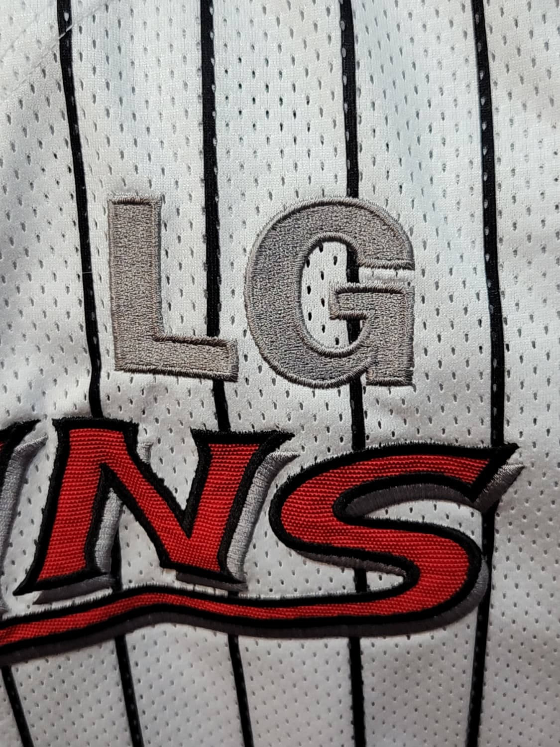 (95) 엘지트윈스 야구져지 반팔 LG 유지현 마킹 유니폼  상품이미지4