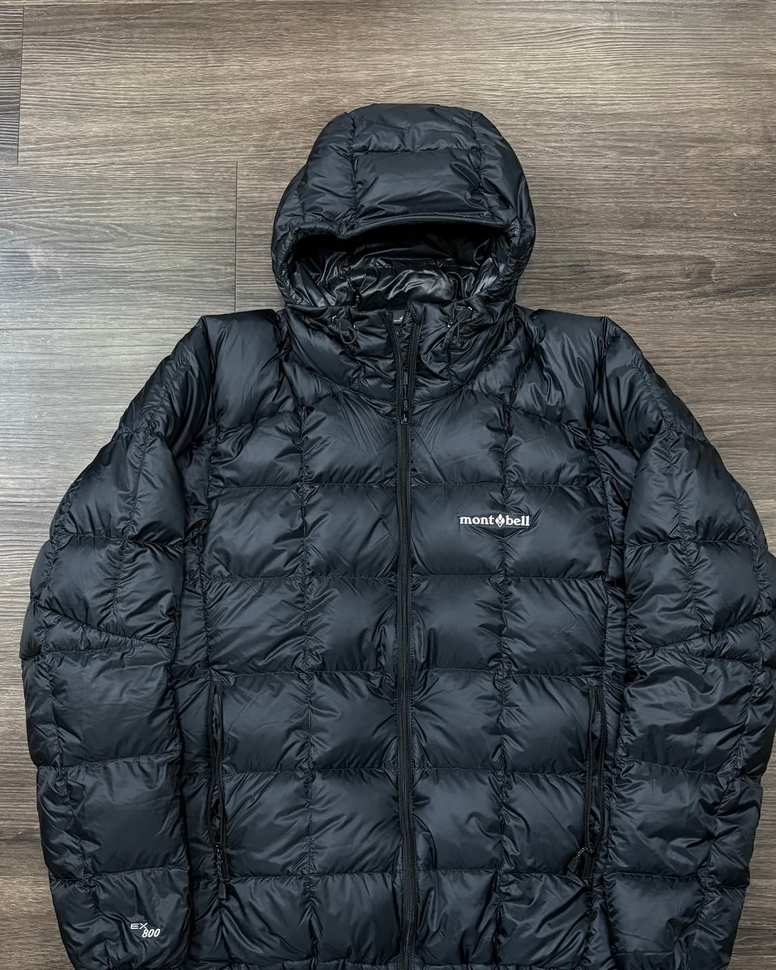 몽벨 슈페리어 다운 파카 블랙 (L size) 상품이미지2