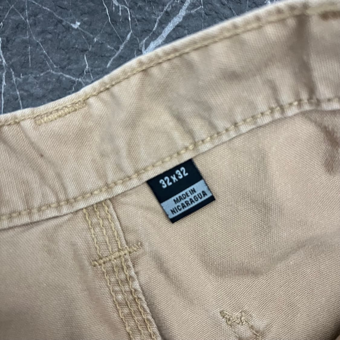 칼하트 B151-DKH 싱글니 카고 워크 팬츠 상품이미지6