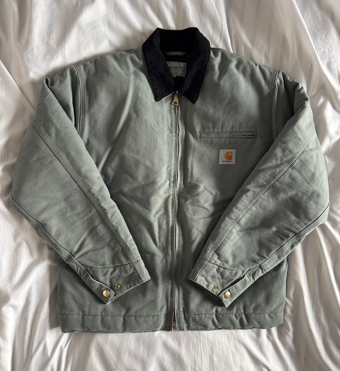 [M] 칼하트 wip og 디트로이트 자켓 스모크그린 상품이미지2