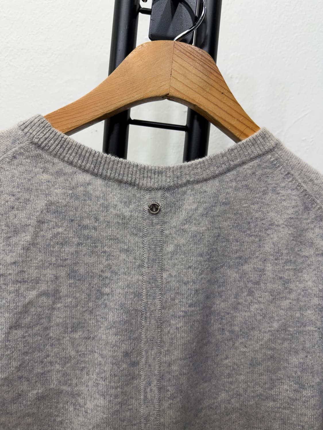 정품) 머레이알란 캐시미어100 니트 조끼 L 상품이미지5