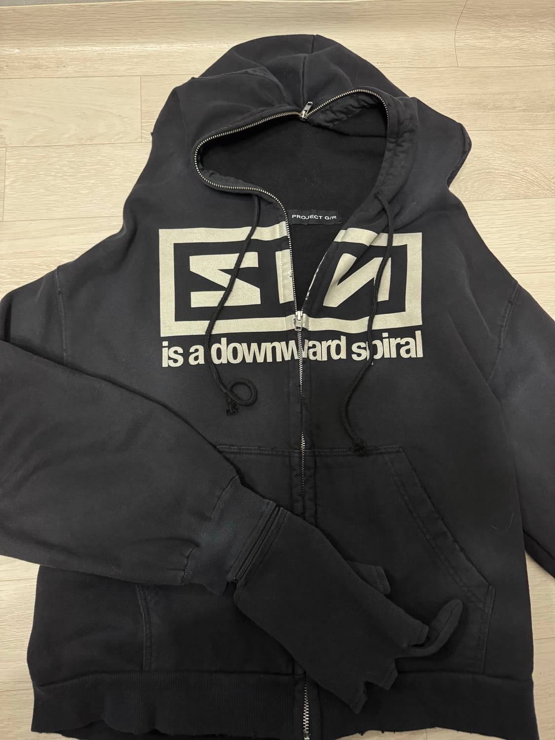 프로젝트gr 자이곤 후드집업 상품이미지3