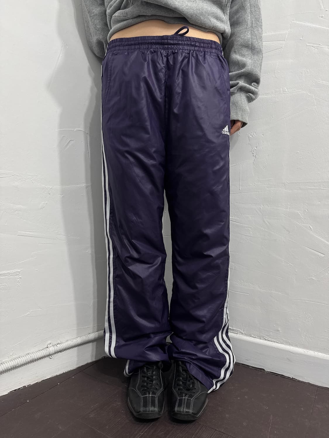 adidas purple line pants 상품이미지1