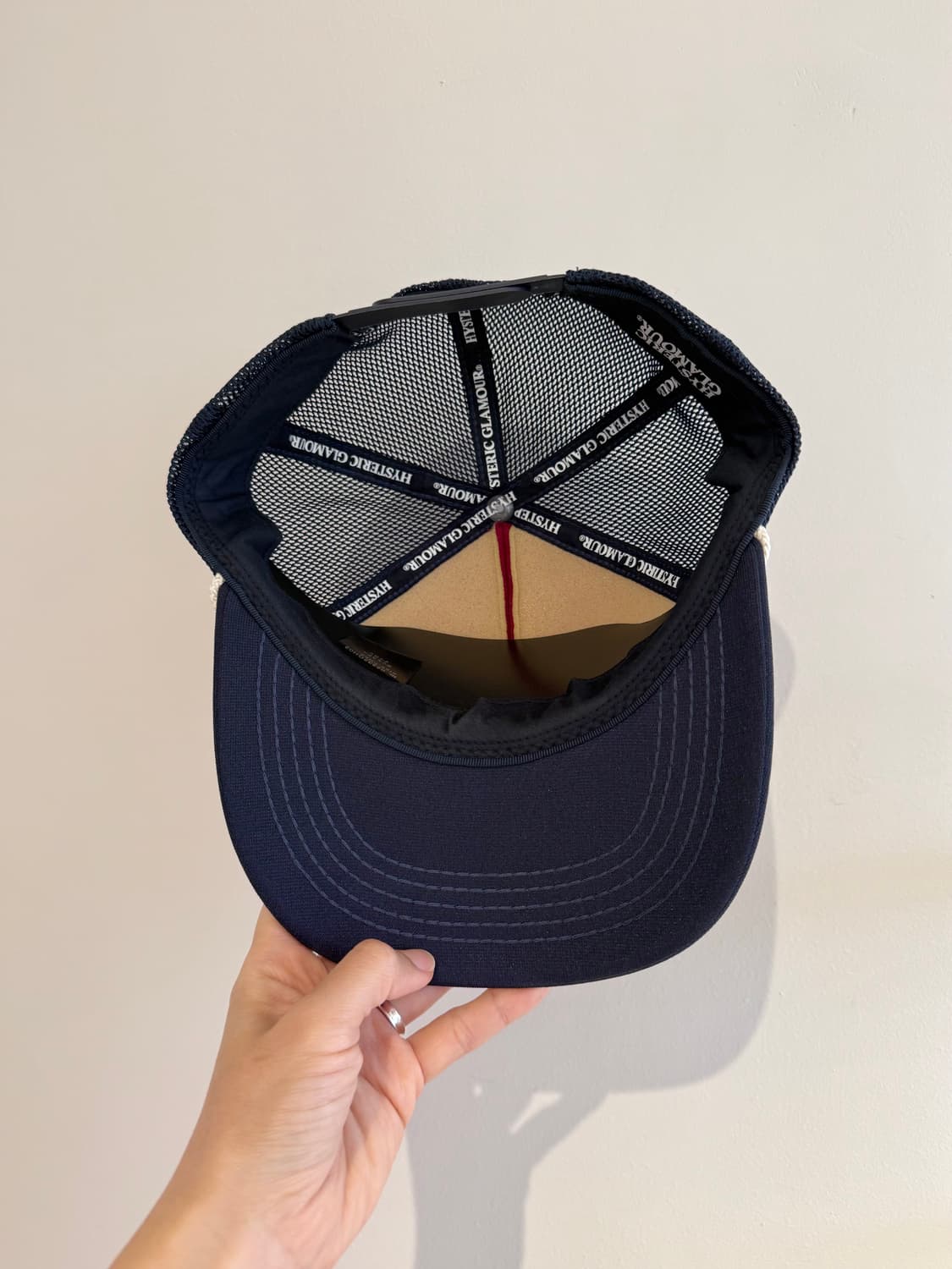 히스테릭글래머 lie down girl mesh cap 상품이미지5