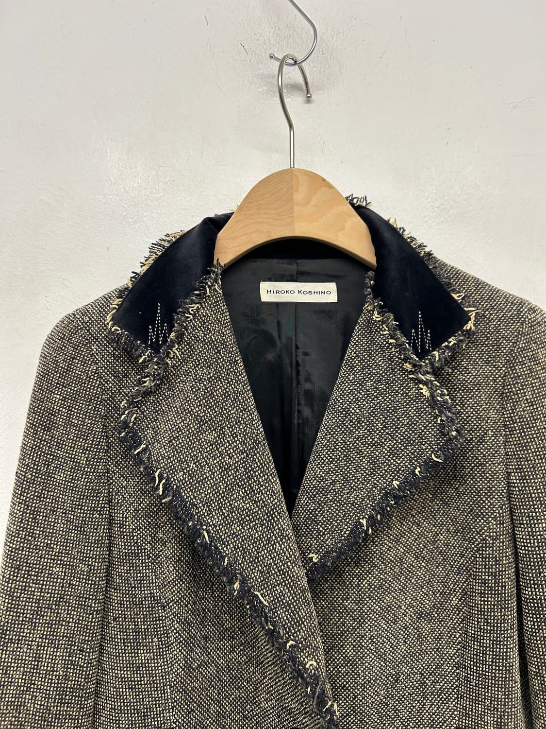 히로코 코시노 트위드 자켓  상품이미지2