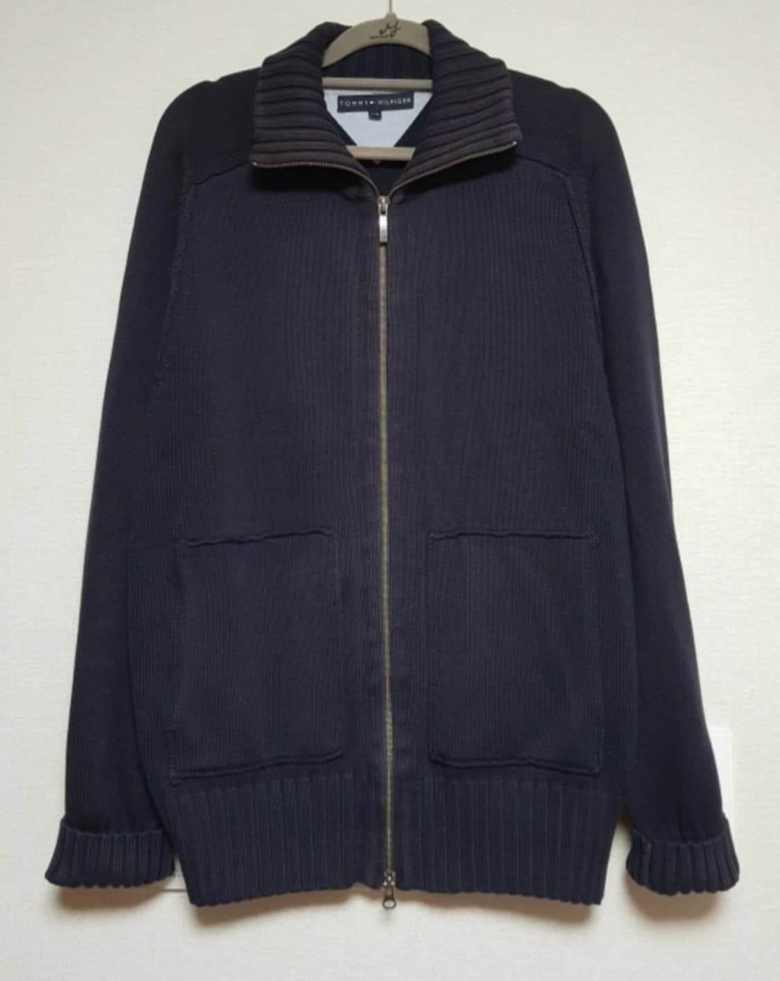 타미힐피거 TOMMY HILFIGER 니트 짚업 105 상품이미지1