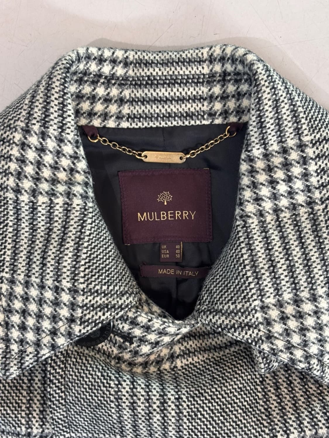 Vintage Mulberry wool Coat 상품이미지4