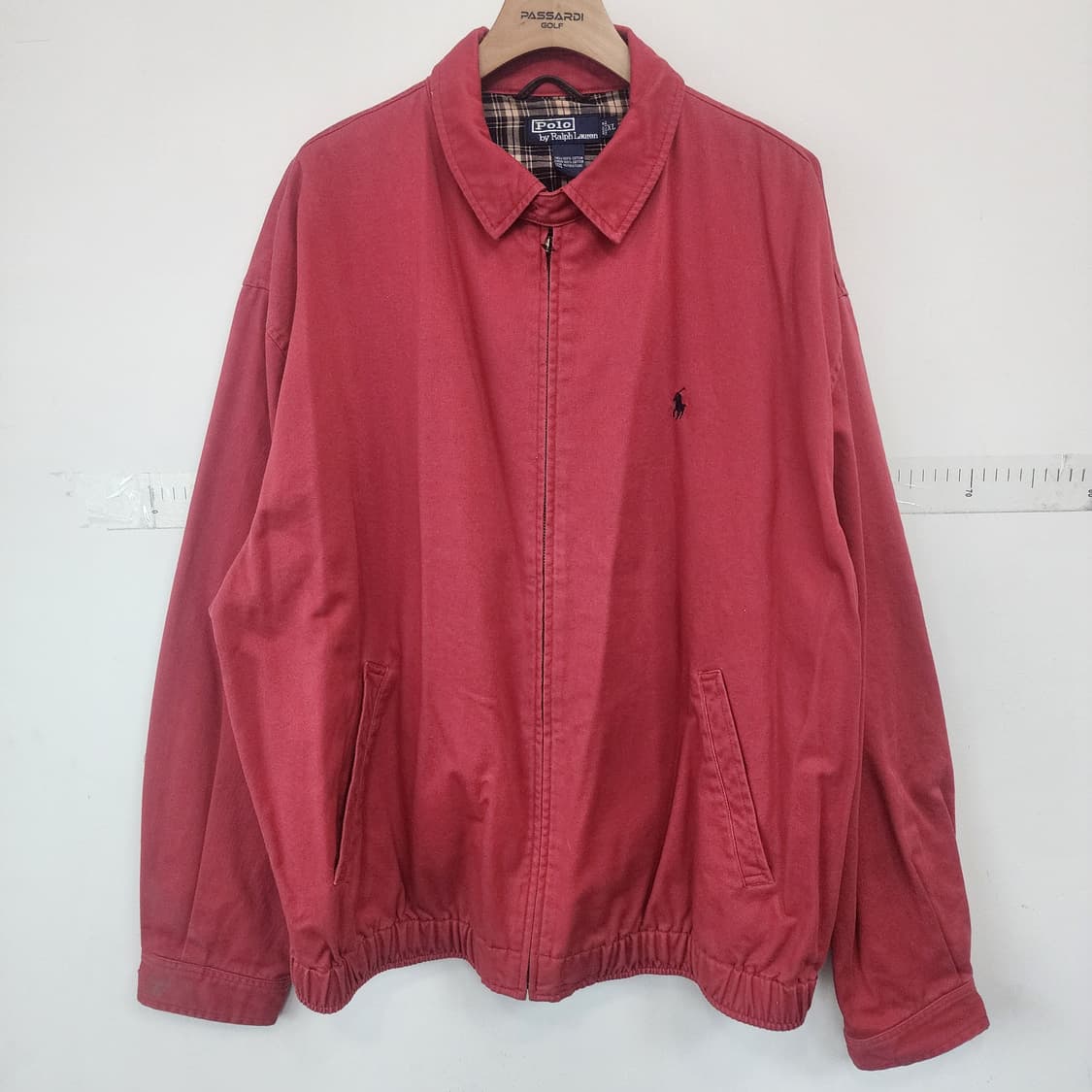 폴로 랄프로렌 레드 면 자켓 상품이미지1