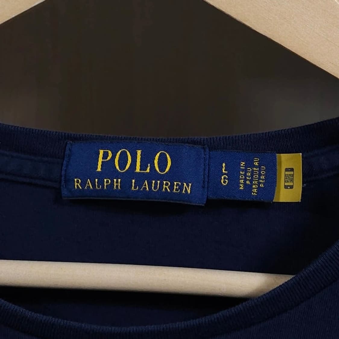 100~105 POLO 폴로 랄프로렌 반발티 네이비 상품이미지3