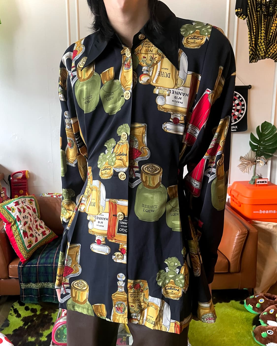 Japanese Antique Perfume Graphic shirt 상품이미지2