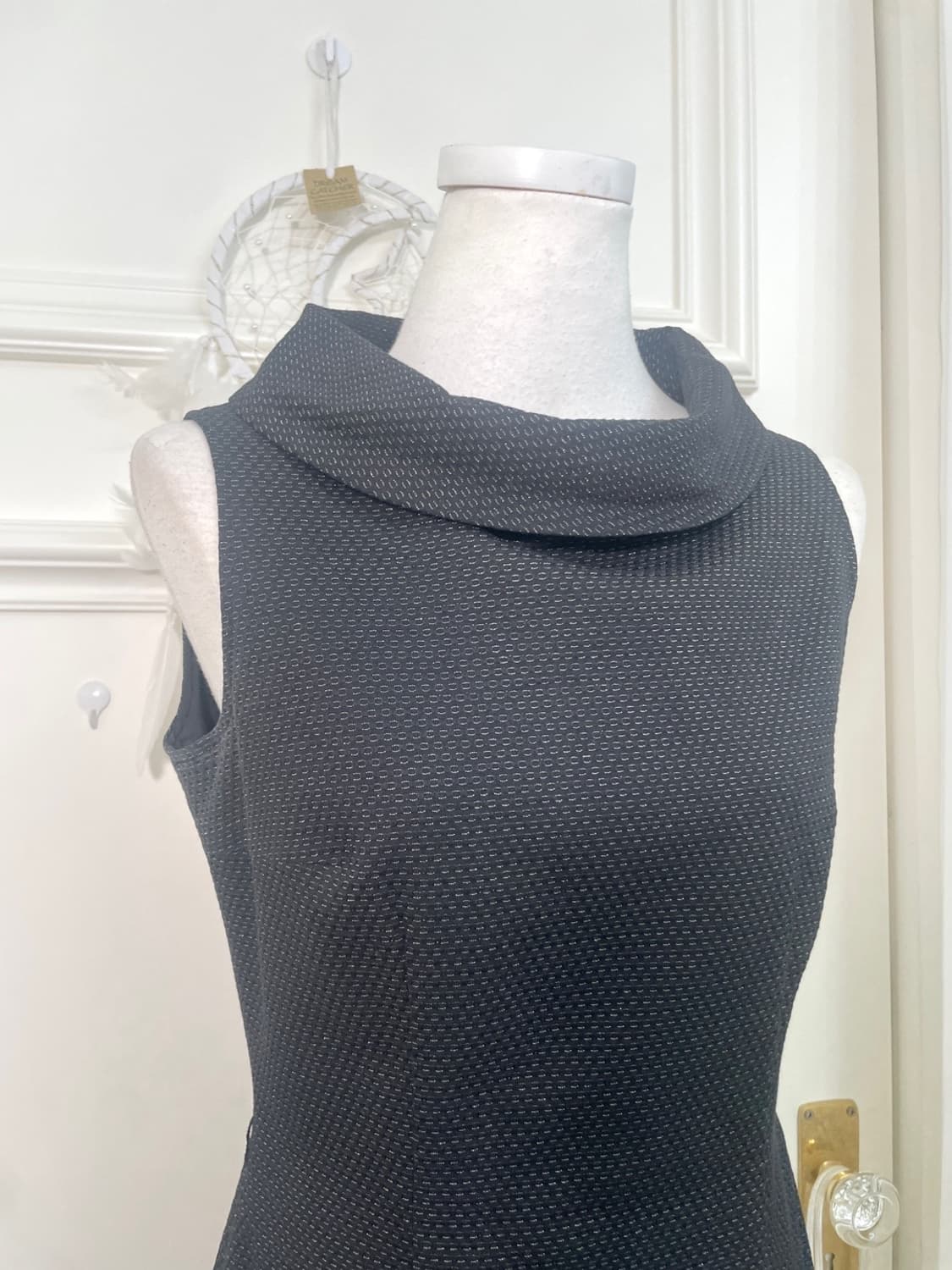 black jacquard glitter feminine opc 상품이미지6