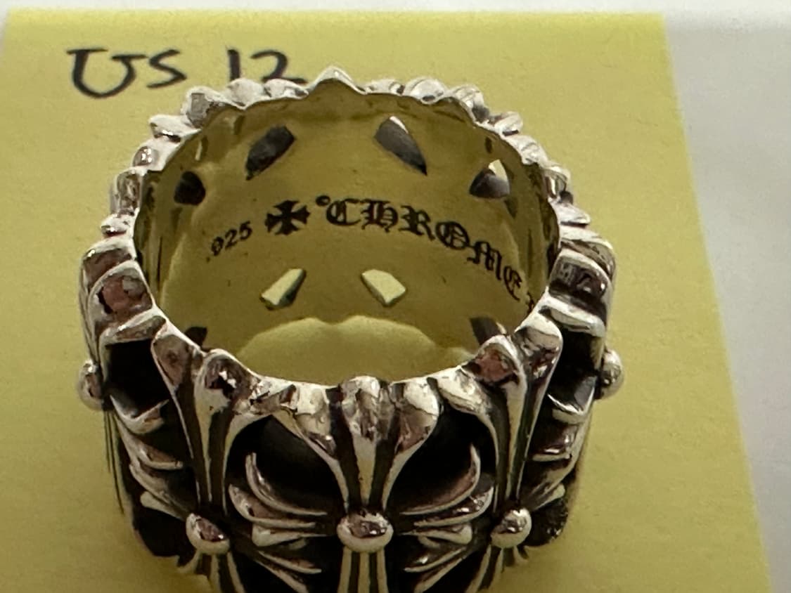 크롬하츠 세메터리 라운드링 us12 상품이미지2