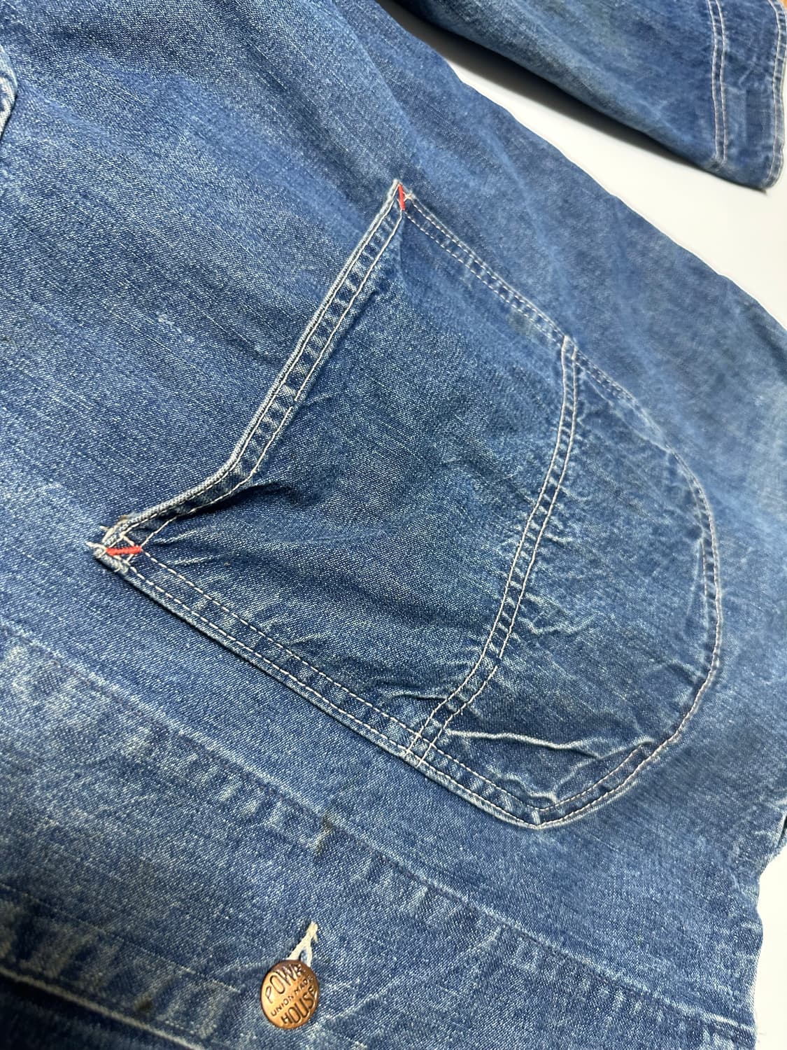 60s powr house denim coverall jacket  상품이미지6