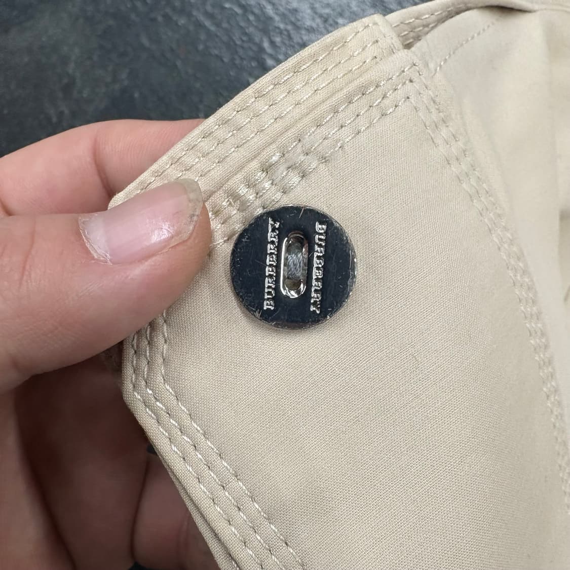 (55)버버리숏트렌치자켓 상품이미지5