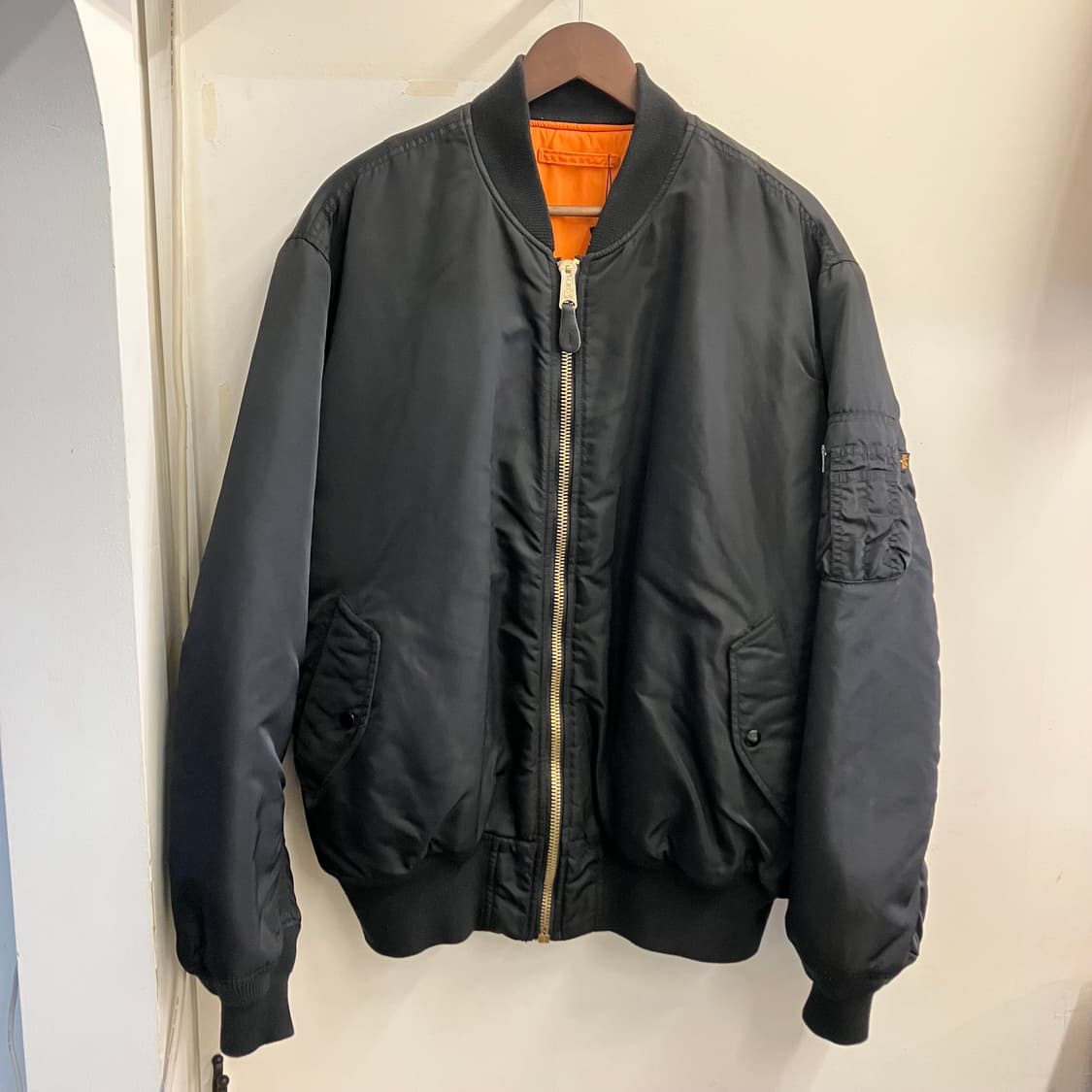 N193 알파인더스트리 항공점퍼 ma1 리버시블 상품이미지1