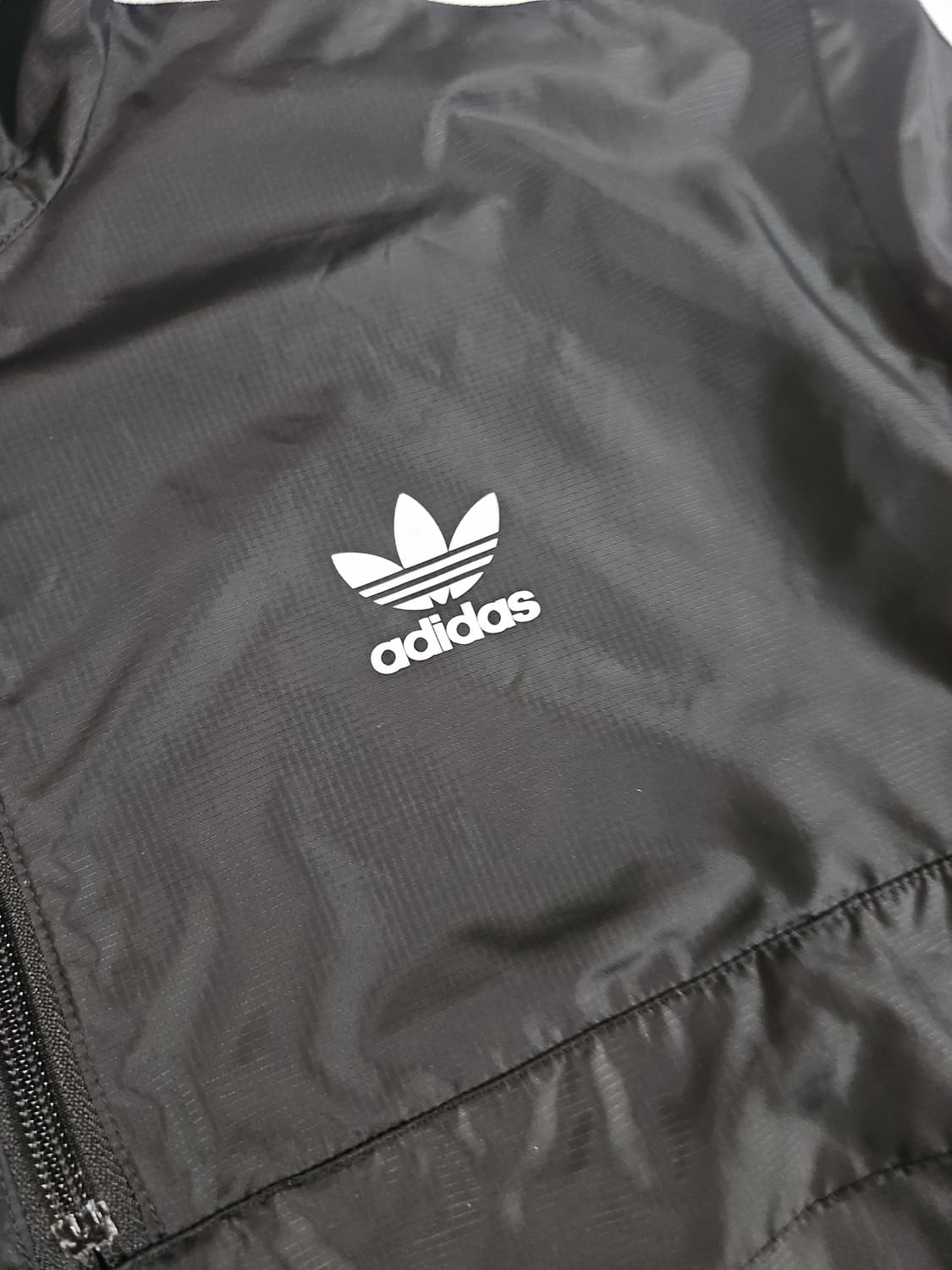 [L] 아디다스 오리지널 아노락 반집업 풀오버 바람막이 블랙 상품이미지5