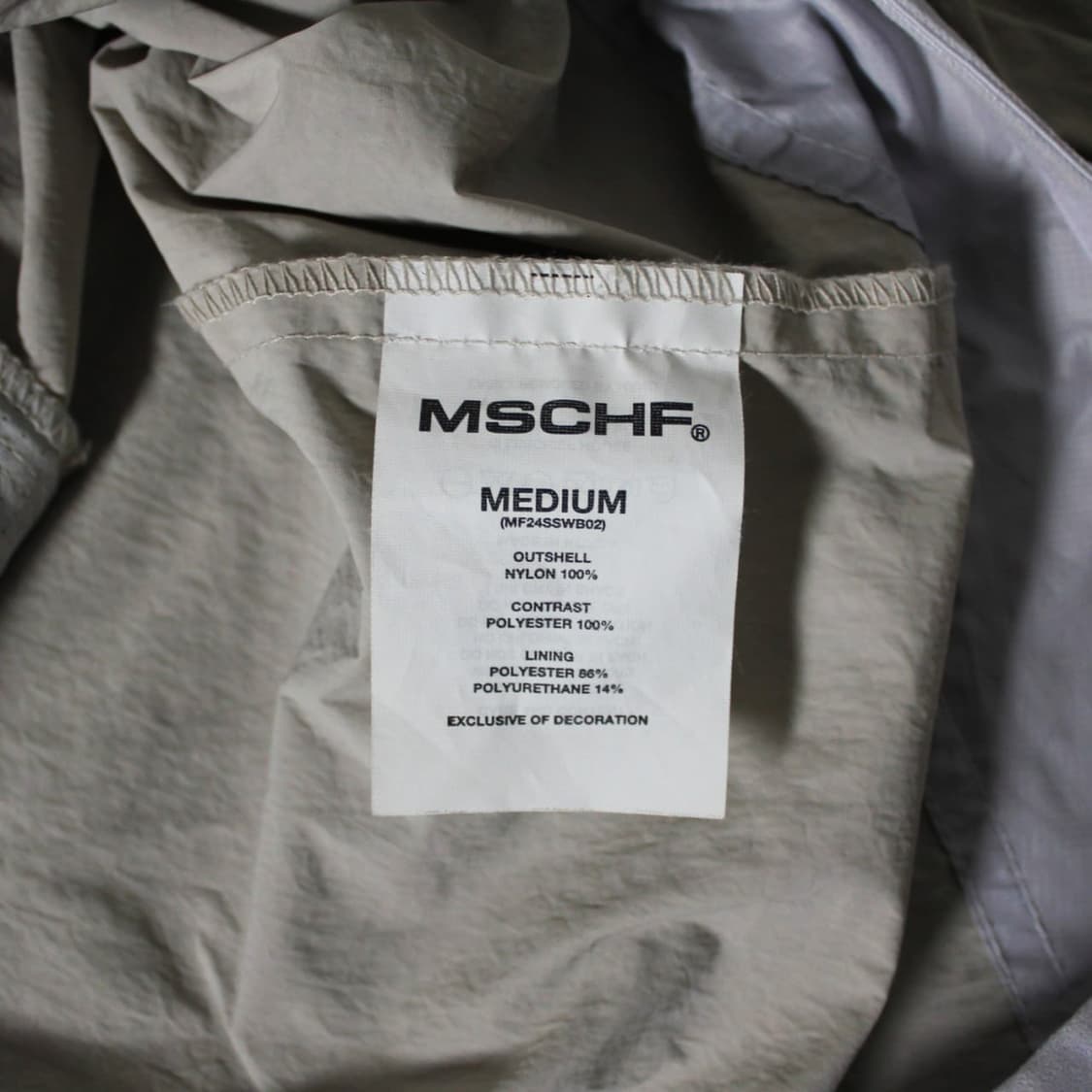 Mischief 미스치프 24ss 테크 쉴드 바람막이  상품이미지5