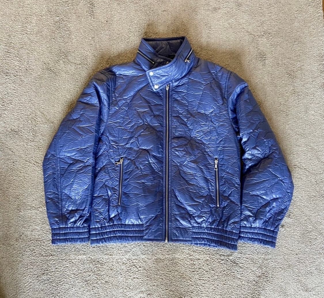 [L] Dries Van Noten - 크링클 퍼널넥 자켓 상품이미지1