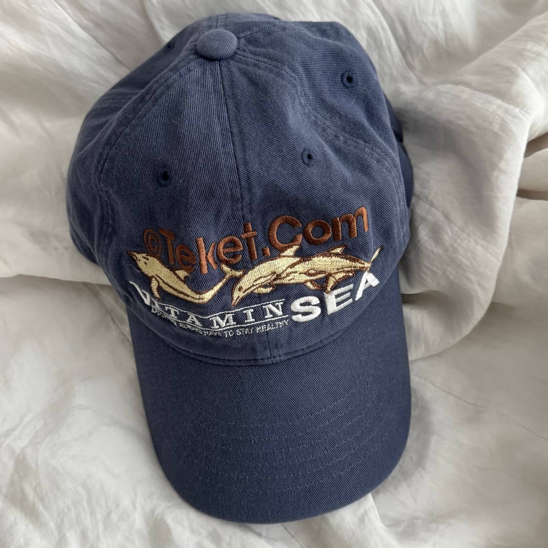 테켓 빈티지 자수 볼캡 캡모자  상품이미지1