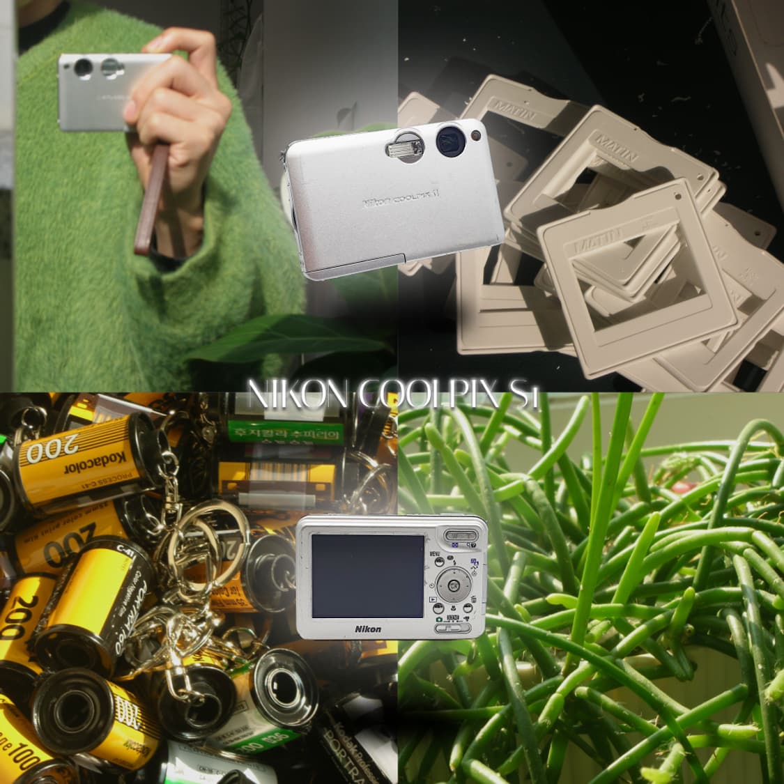 작례⭕️ 니콘 쿨픽스 S1 펄 화이트🤍빈티지 디카 디지털카메라 상품이미지1