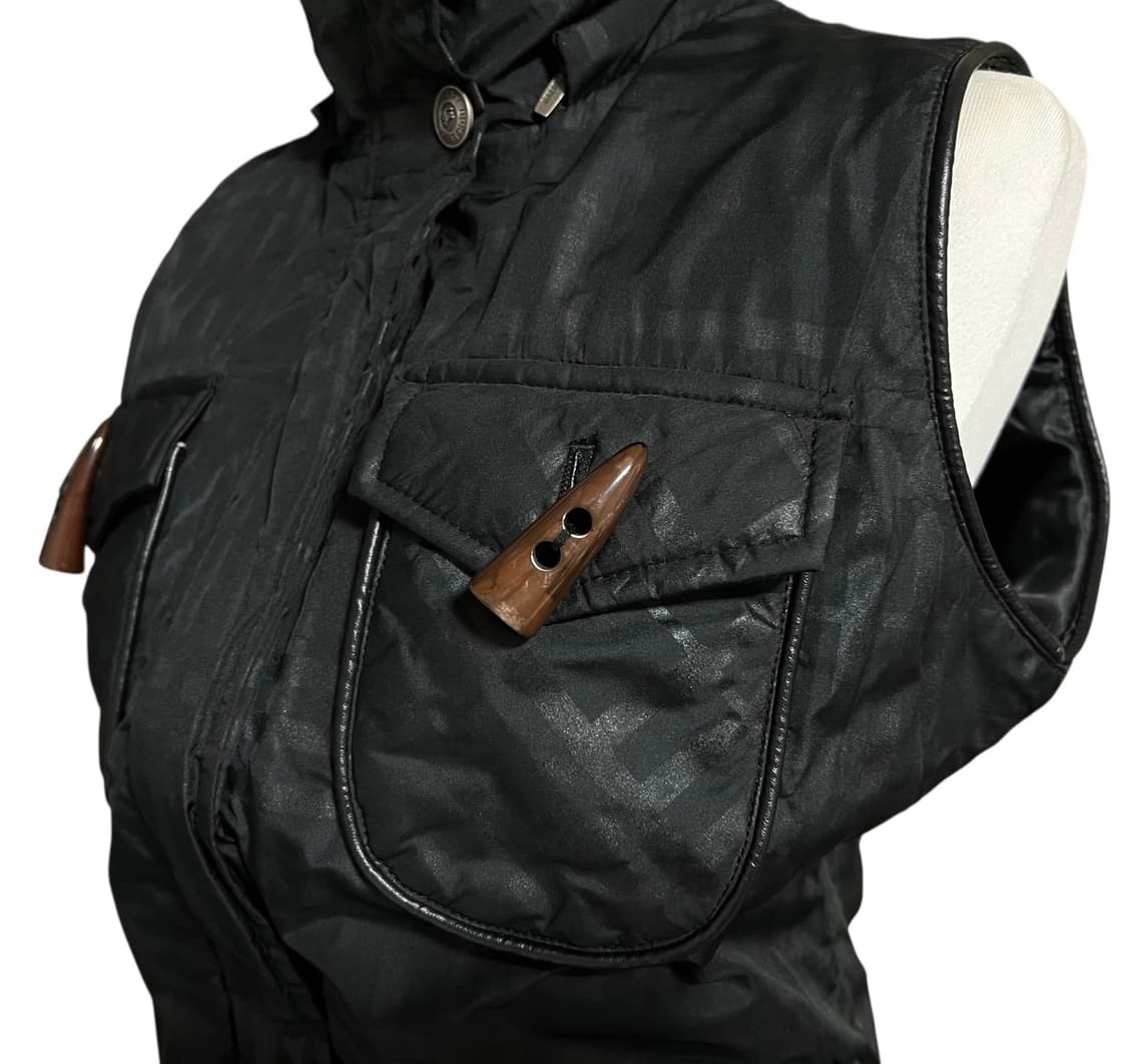 버버리 여성 체크 베스트 블랙 조끼(MADE IN LONDON) 40 상품이미지6