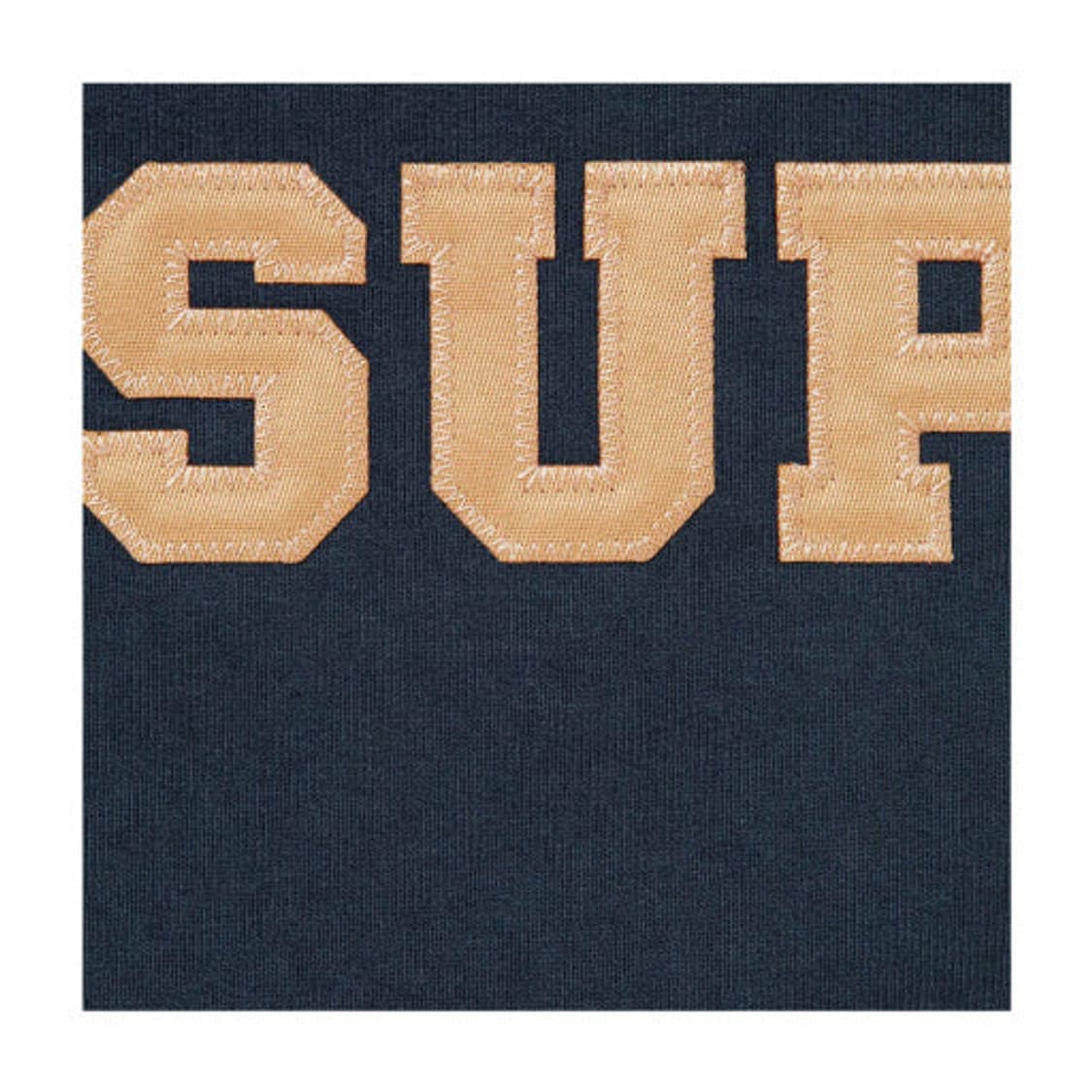 슈프림 컬리지에이트 아플리케 집업 후드 네이비 M 상품이미지2