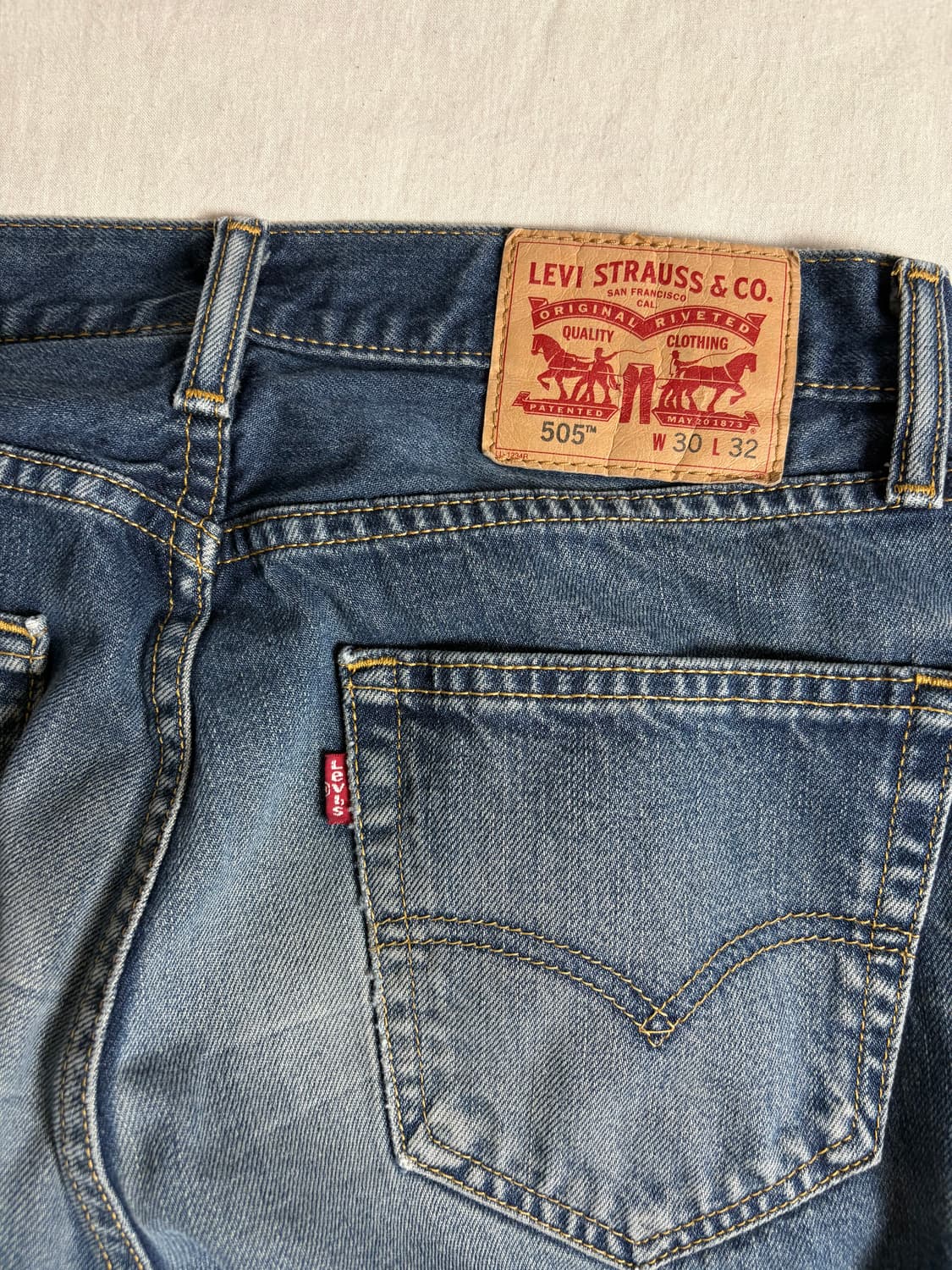 Levis 리바이스 505 데님 팬츠 W30 상품이미지3