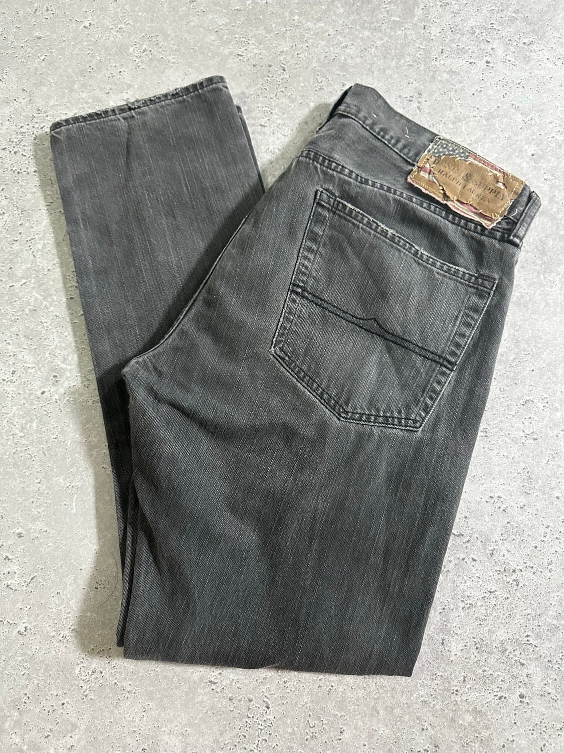 RALPH LAUREN DENIM & SUPPLY블랙 데님 팬츠/ 717 상품이미지1