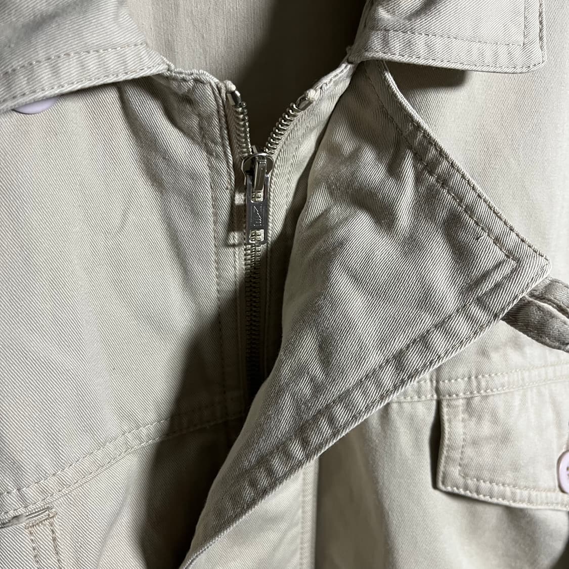 JPN . 핑크버튼 코튼 워크자켓 상품이미지5