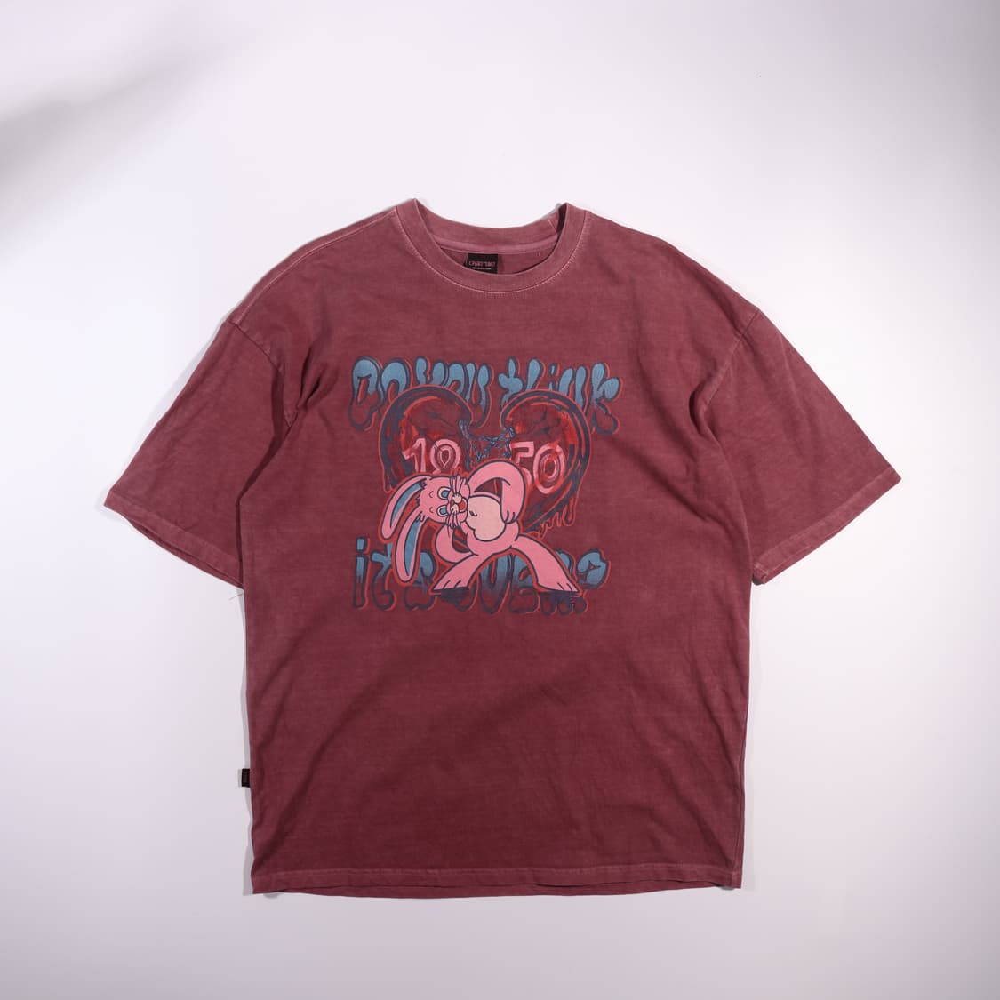 CPGN스튜디오 피그먼트 프린팅 반팔티셔츠 B526 상품이미지1