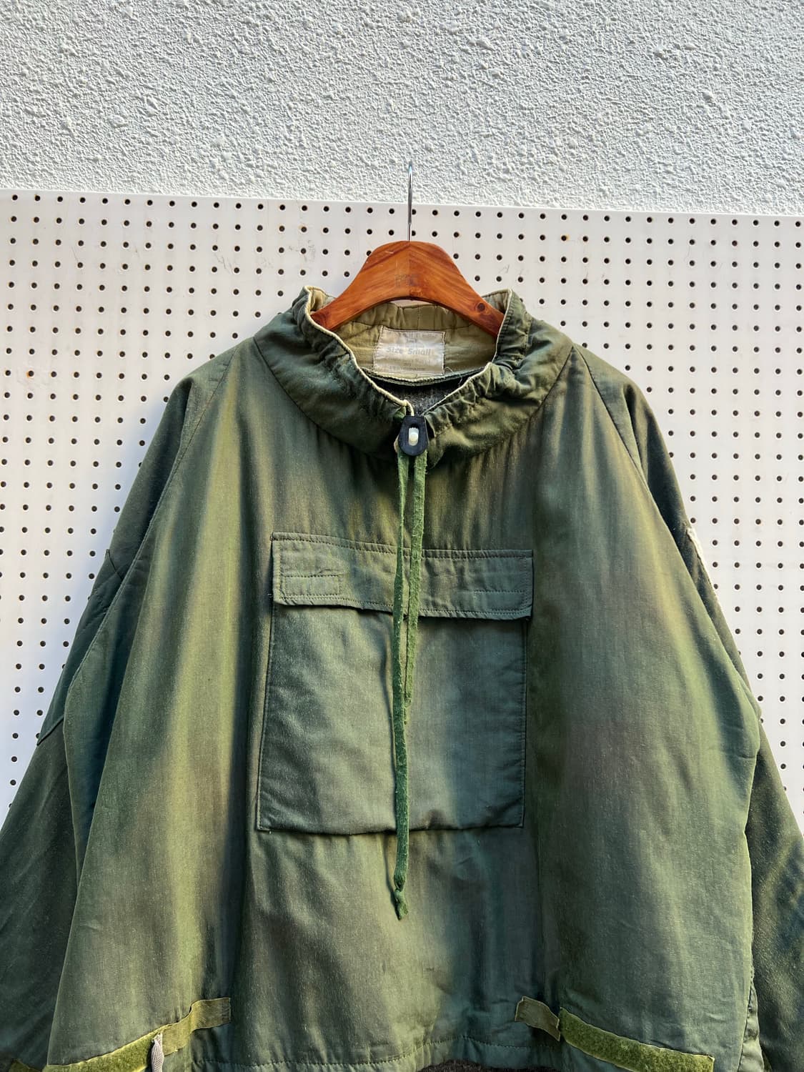 70s BRITISH ARMY 오리지널밀리터리 스목파카 아노락파카 상품이미지3