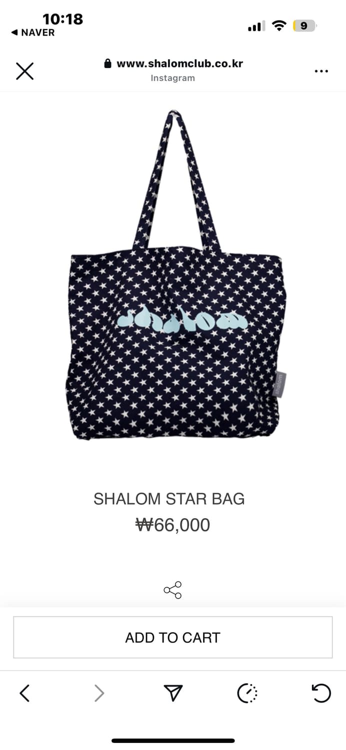 샬롬클럽 스타 백 상품이미지1