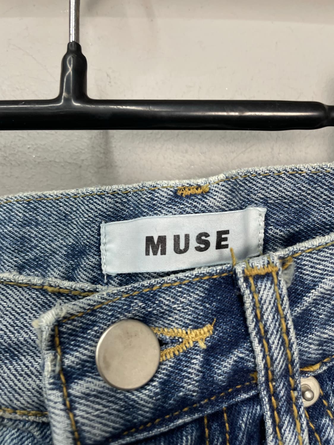 뮤즈 벌룬핏 와이드 데님 팬츠 H1554 상품이미지6