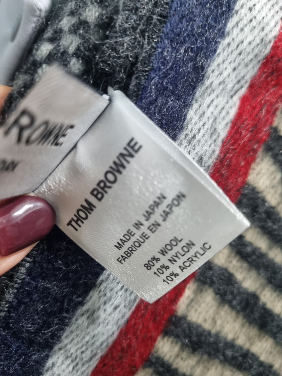 톰브라운 머플러 상품이미지6