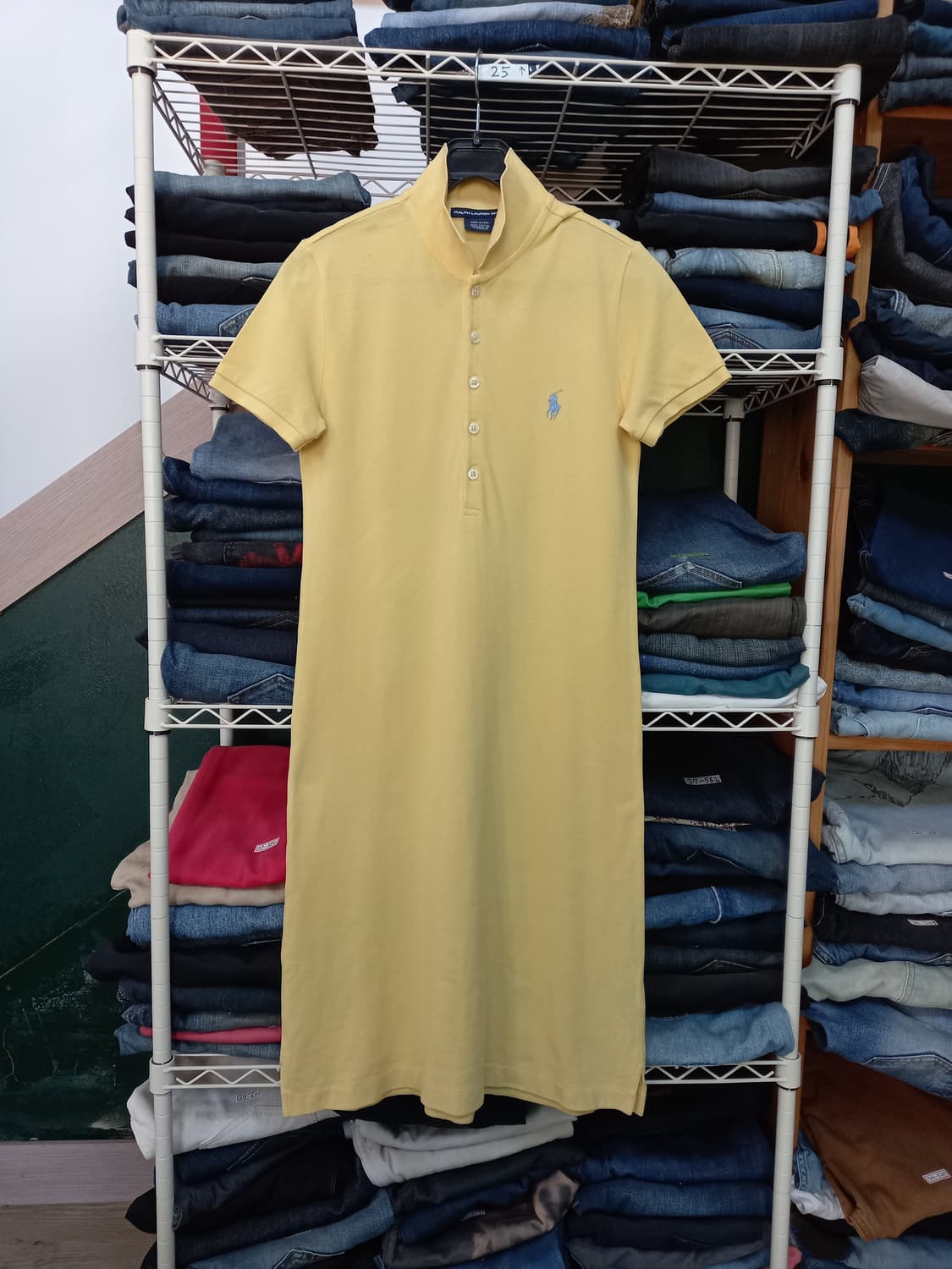 S80 POLO RALPH LAUREN 면 원피스 S-214 상품이미지1