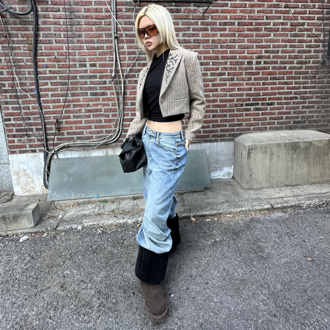 00s 겐조 크롭 블레이저 자켓 상품이미지10