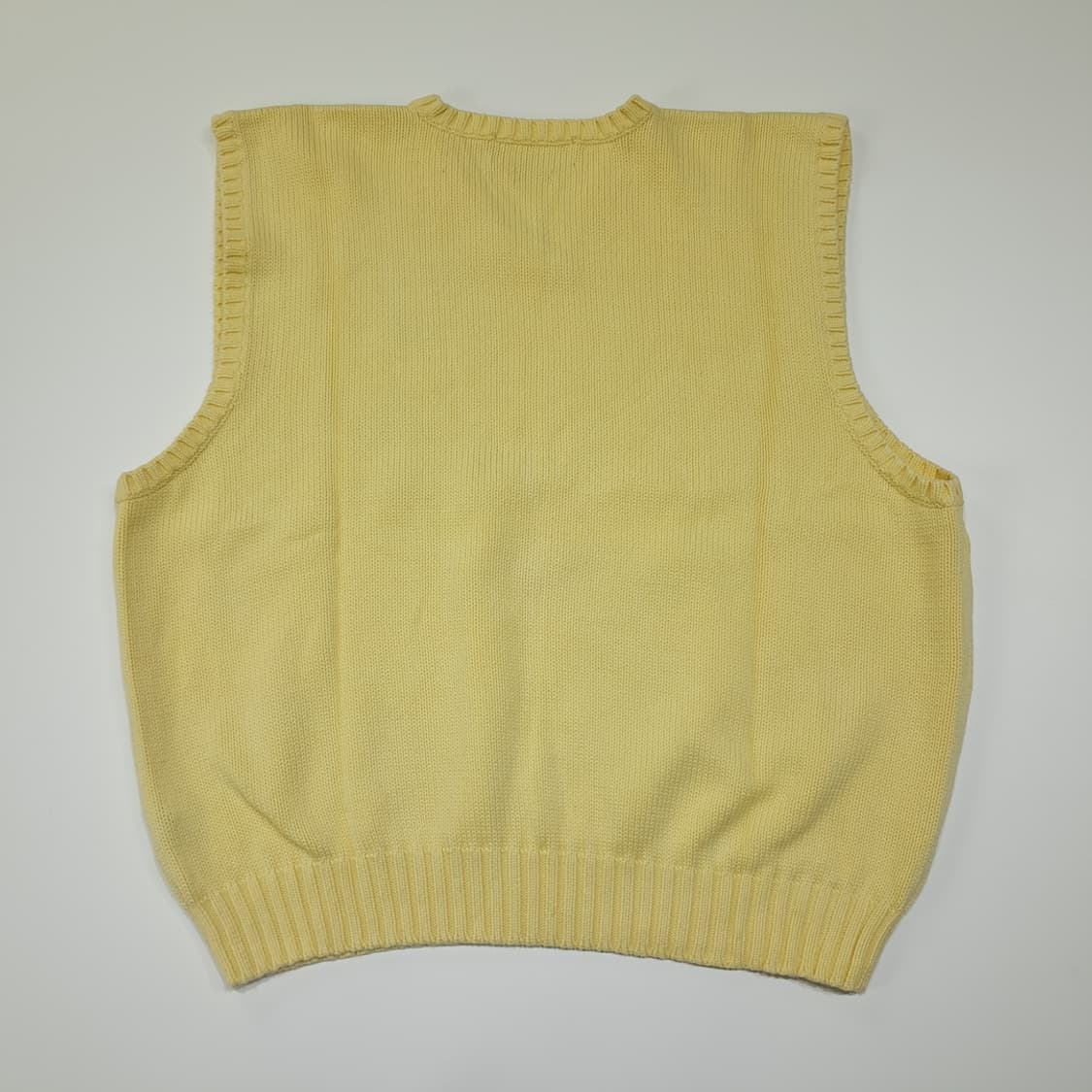 CL153 XL 폴로 코튼 V넥 니트 베스트 상품이미지6