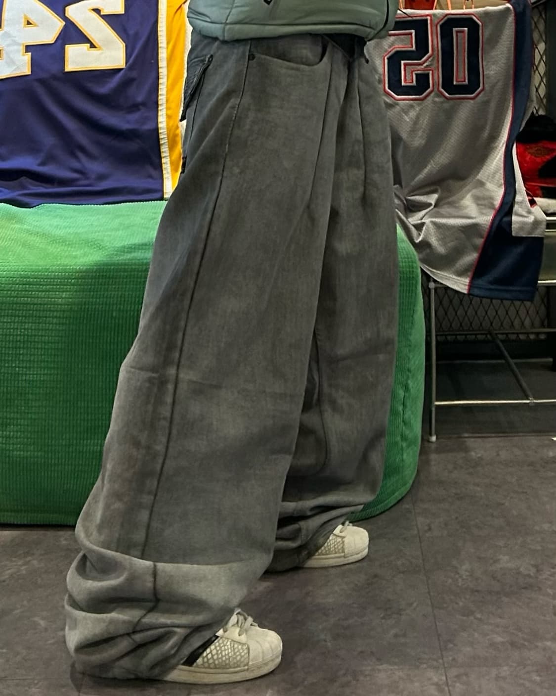 RED APE gray washing denim pts 상품이미지3