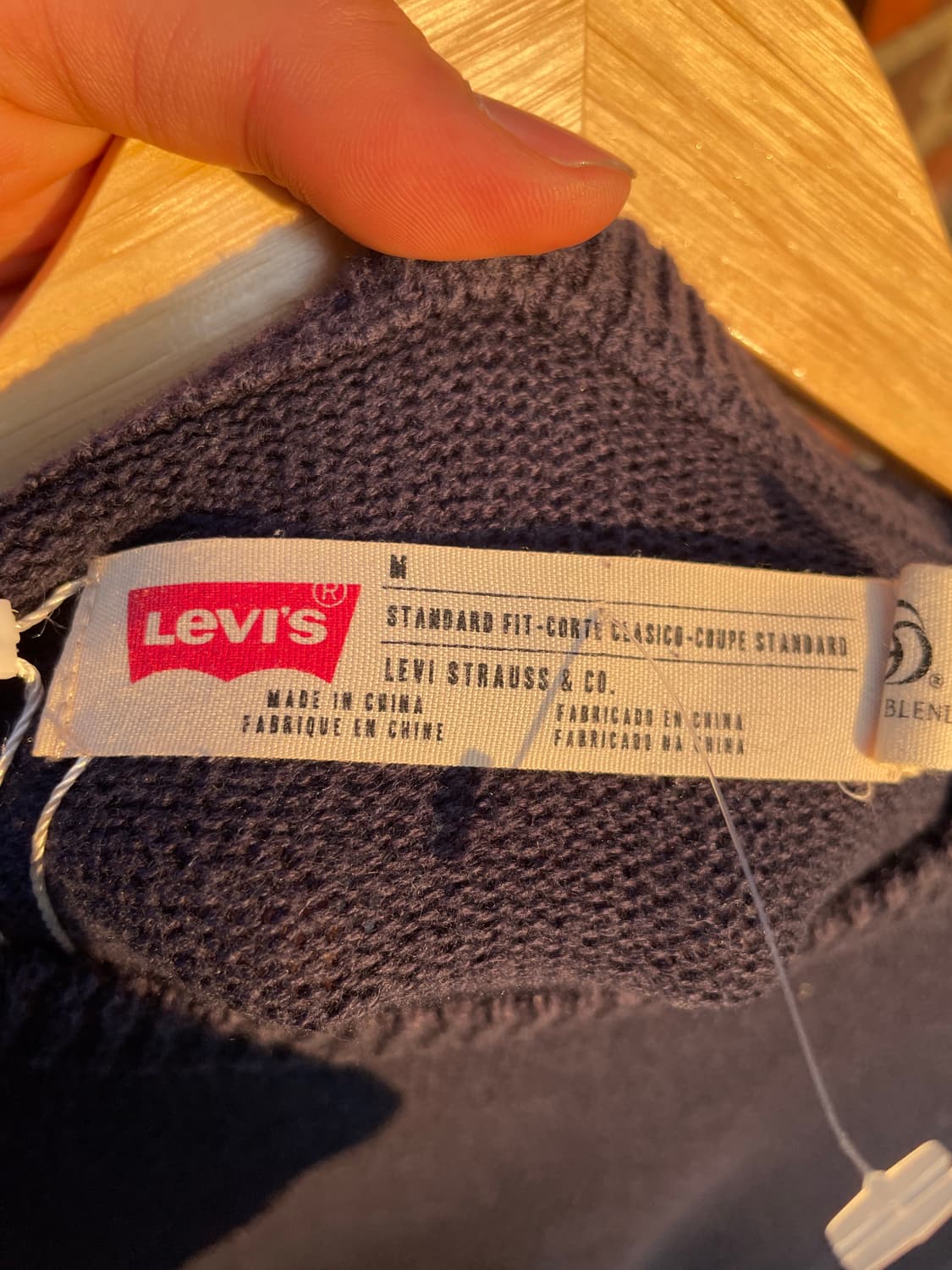 리바이스 에스닉 디테일 니트  상품이미지6