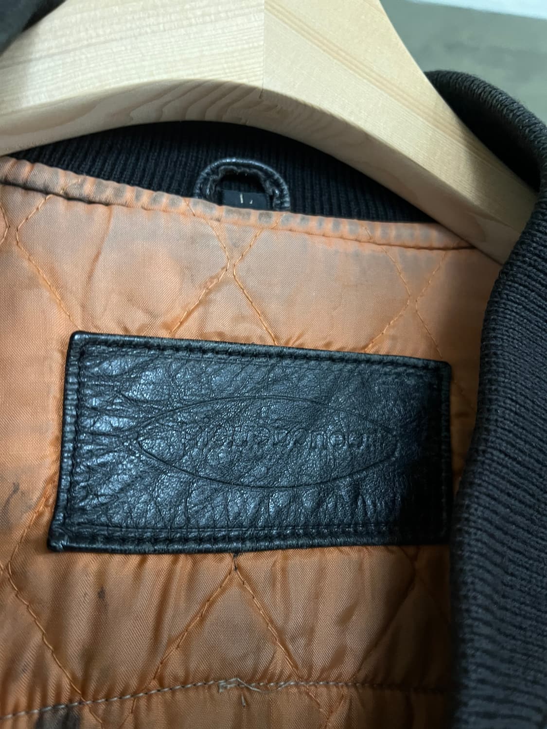 80s TORA Leather Jacket 상품이미지8