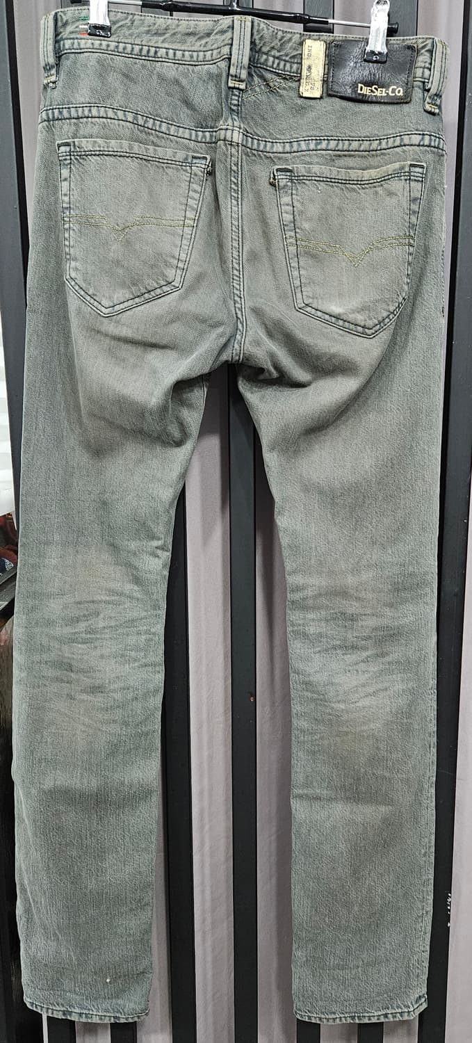 디젤 타바(Thavar) 더티워싱 슬림스키니핏 28X32 상품이미지2