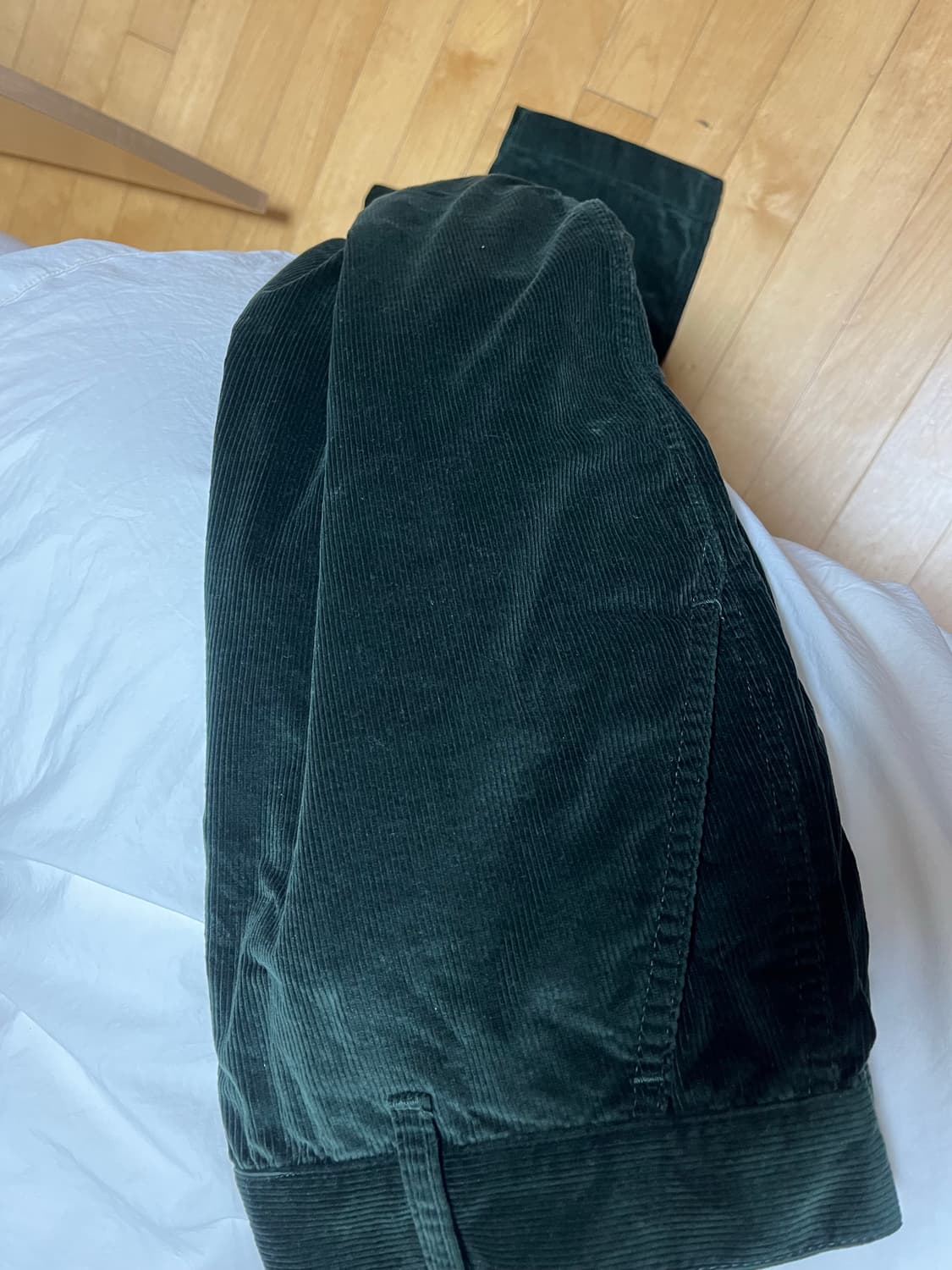 A.P.C - 코듀로이팬츠 다크그린 (L) 상품이미지4