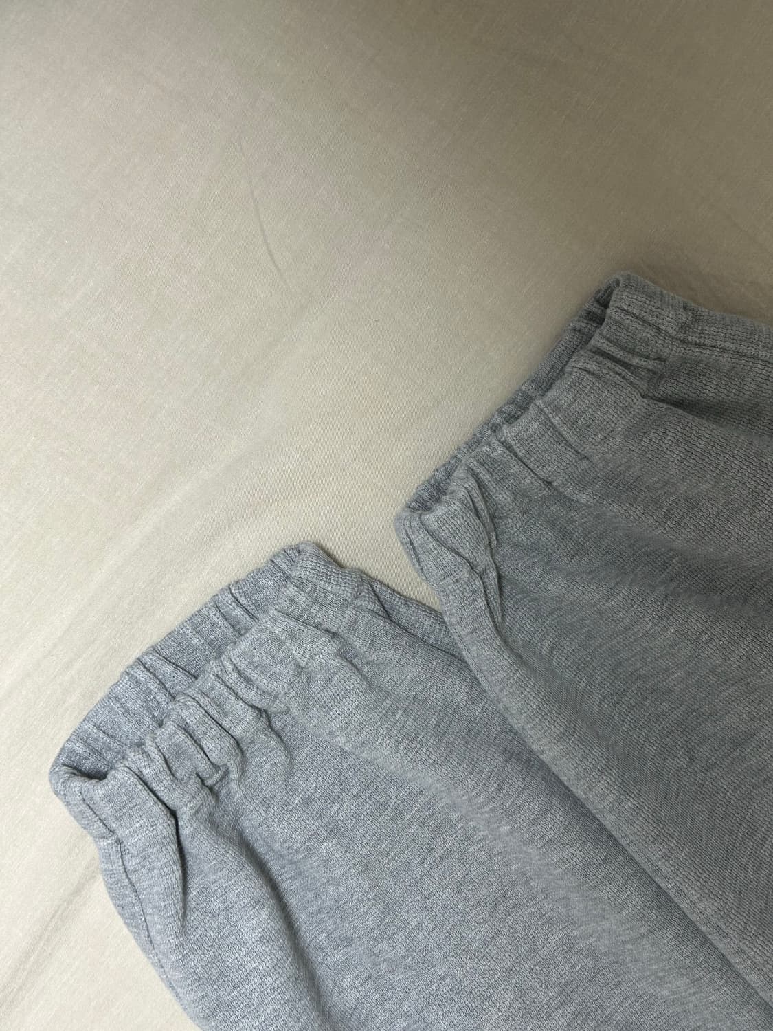 러프사이드 스웨트 팬츠 회색 1사이즈 상품이미지3