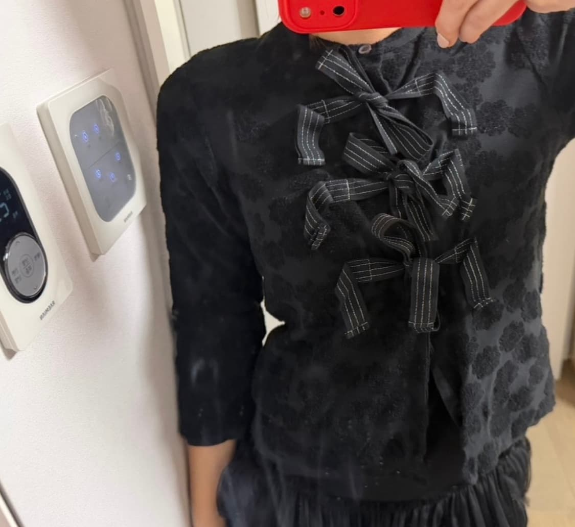 꼼데가르송 트리콧 가디건 상품이미지2