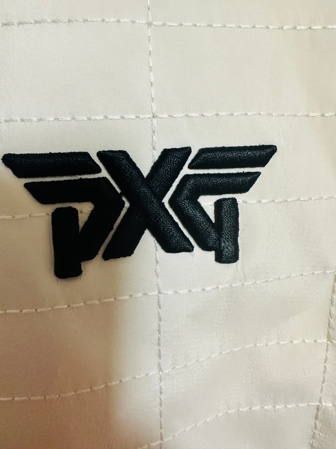 PXG 하이브리드퀼팅 봄버 자켓 블랙/화이트 남여공용 상품이미지7