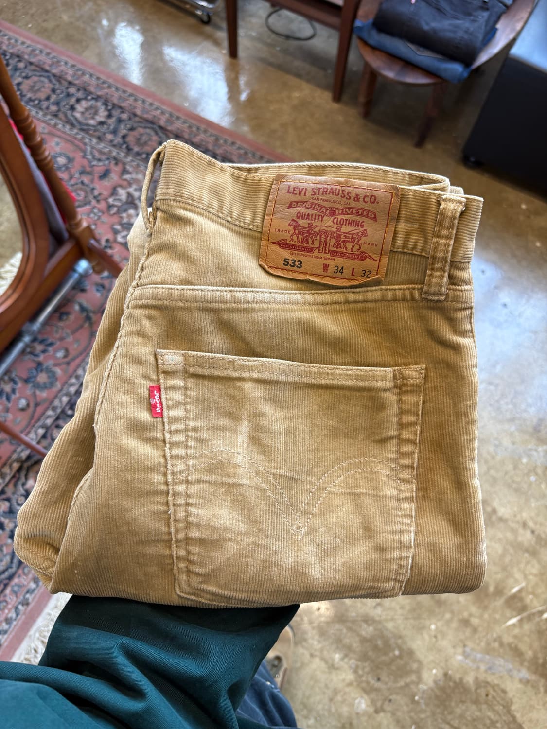 00s 05년도 리바이스 533 코듀로이 상품이미지1