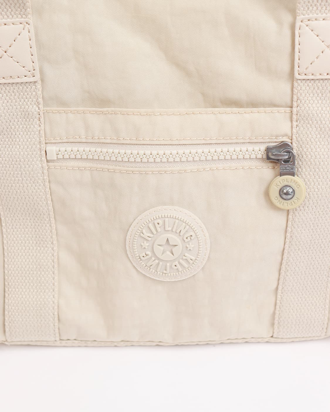 [KIPLING] 크림 컬러 나일론 2WAY 숄더백 상품이미지5