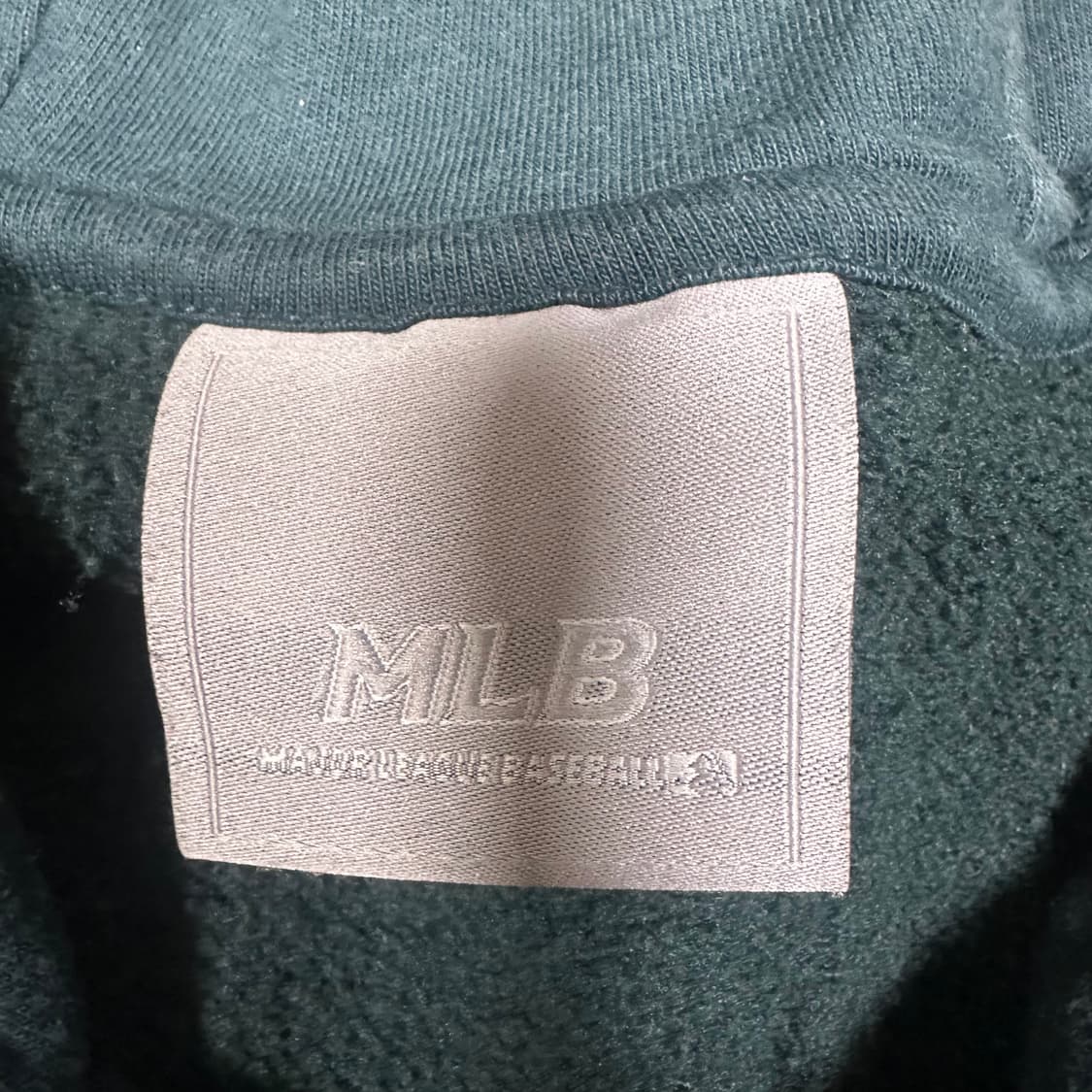 ✨ (바배) MLB 그린 후드 집업 상품이미지3