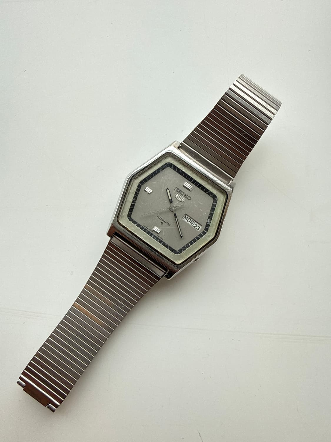 70s Seiko 5 Automatic 빈티지 세이코 오토매틱 스틸 시계 상품이미지2